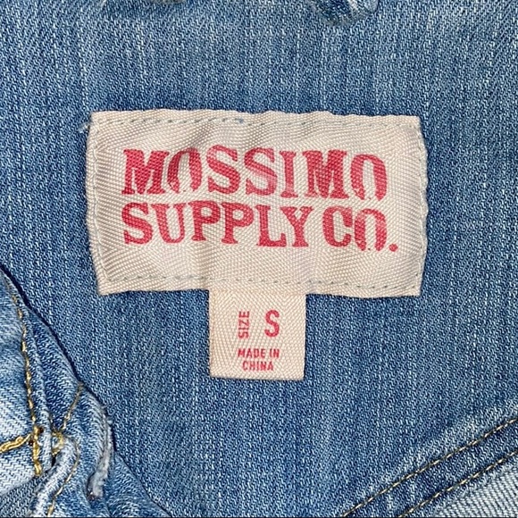 Mossimo Supply Co Small Light Blue Jean Jacket - Picture 3 of 8